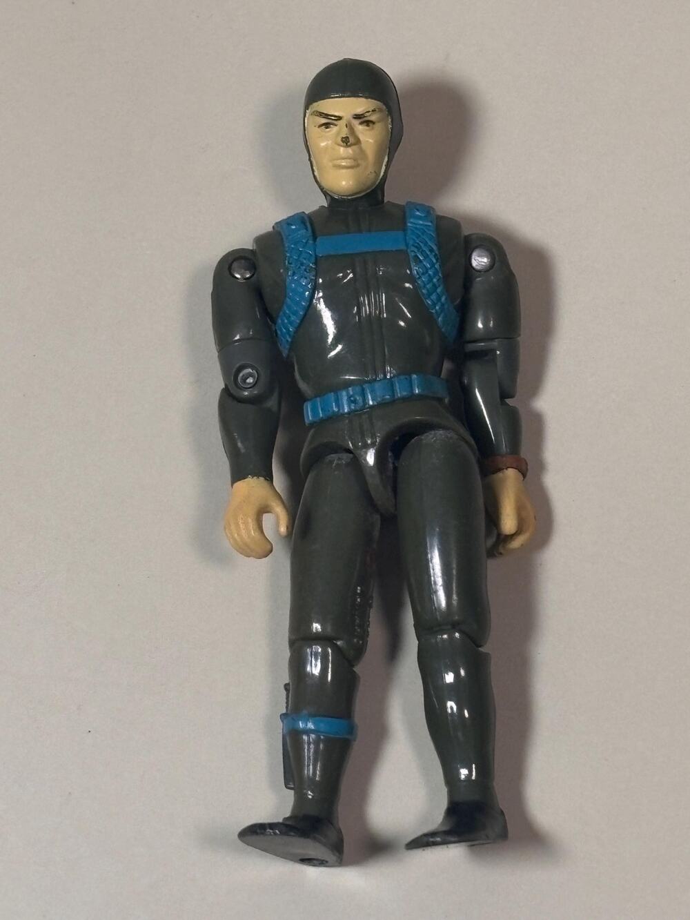 Vintage 1986 Lanard The Corps Gi Joe Cobra Action Figure Shark Diver